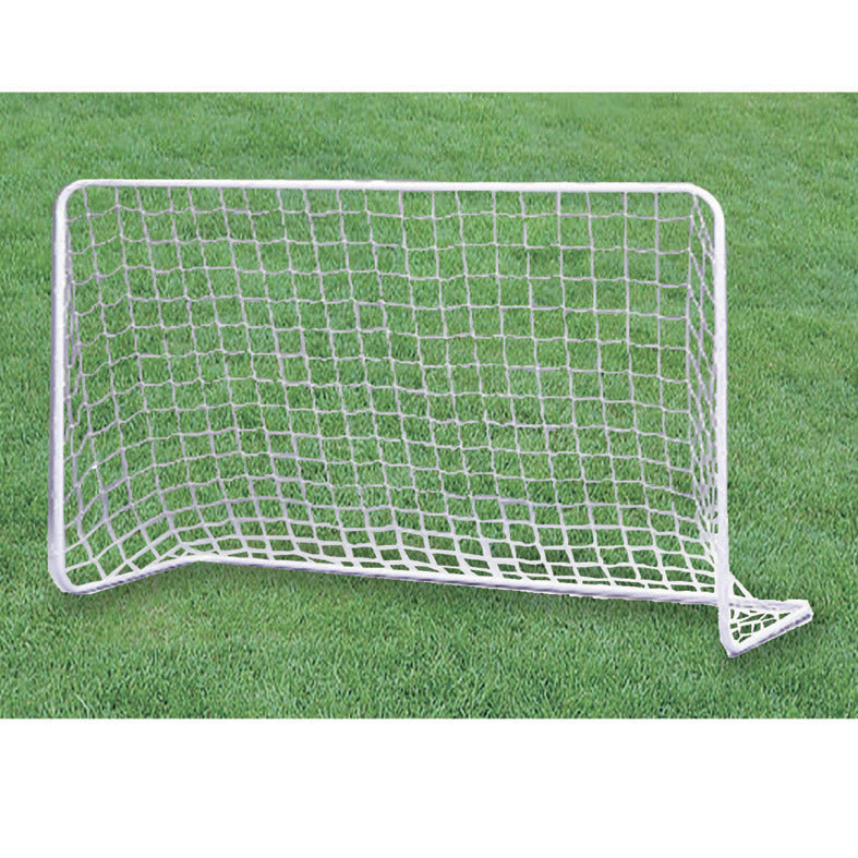 Porta da Calcio 180x60x122 cm in Metallo Basic Bianca