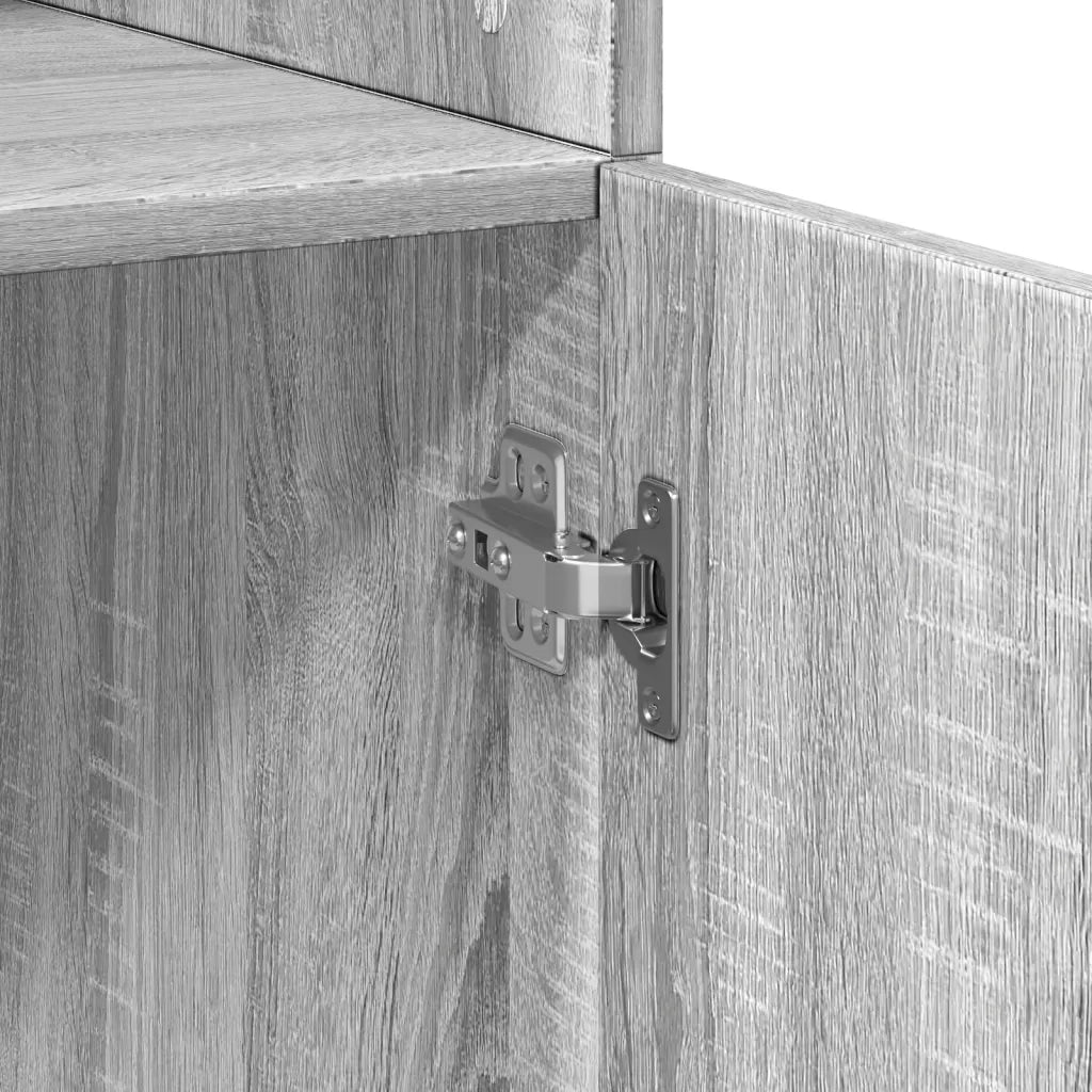 Armadietto Grigio Sonoma 70x42,5x225 cm in Truciolato CFW6916901