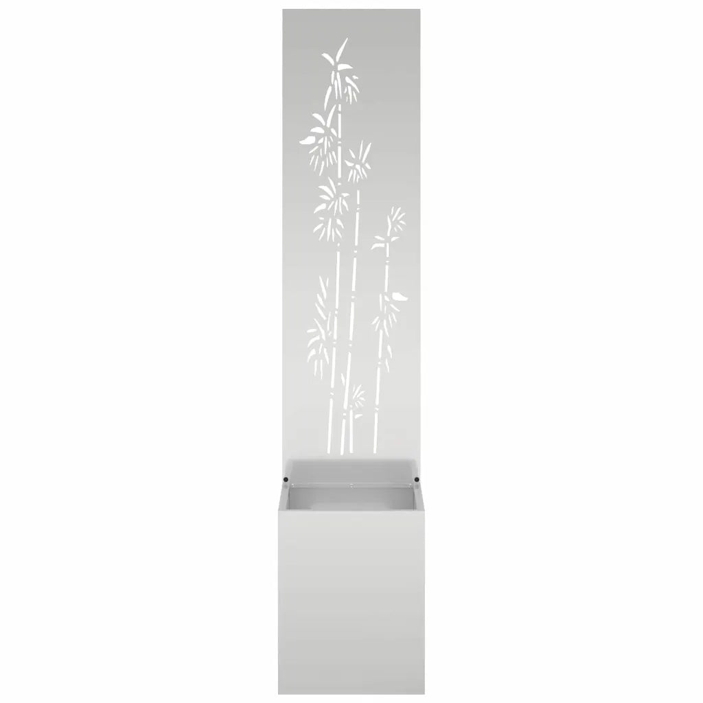Schermo per privacy in giardino Floreale Argento 32 x 150 cm CFW6143546