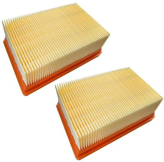 Filtro di Sostituzione per Aspirapolvere - Premium Filtro - Adatto per MV4 MV5 MV6 WD4 WD5 WD6 - 2 Pezzi - Alto Effetto Filtro - Per ...