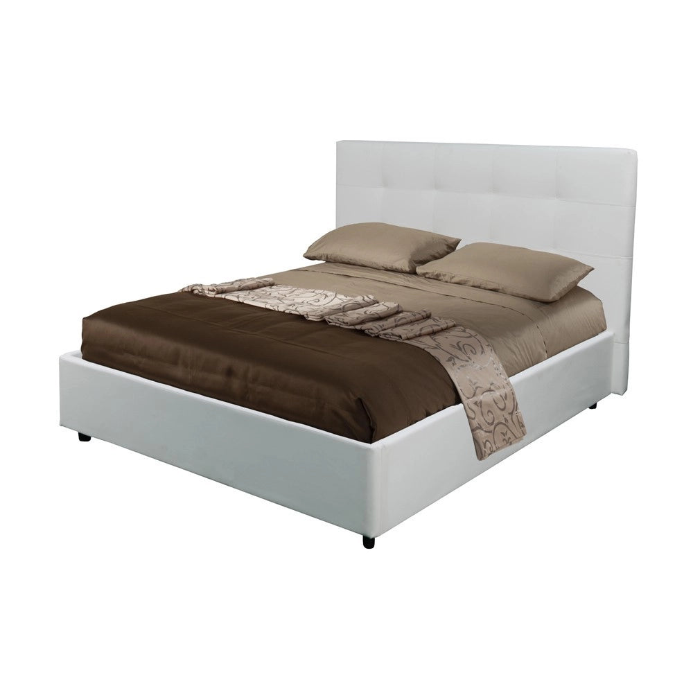 Camera da letto con armadio ante battenti con specchi Denise colore bianco olmo