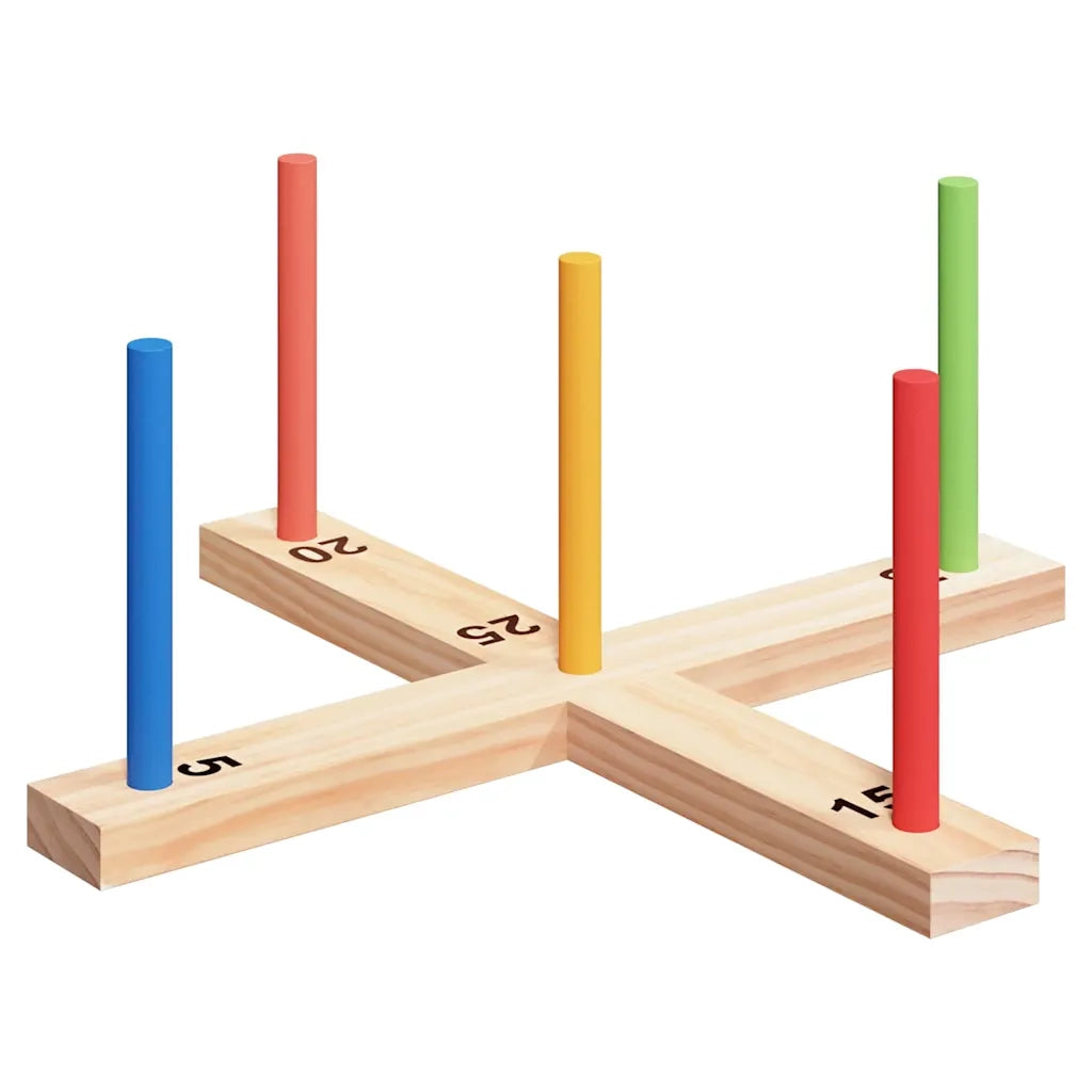 Set di giochi a cerchi Multicolore 41 x 41 x 16 cm CFW2439307
