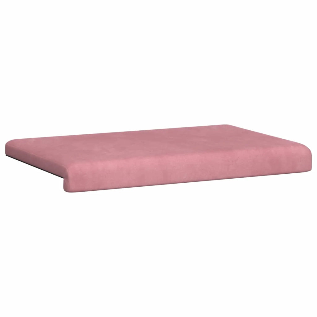 Cuscino per panchina Velluto (V) Rosa Profondità 35 cm 42043179