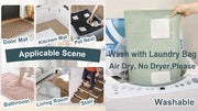 4 ades antislittanti per pavimenti in legno, laminato e gres - adesivi self-adesivi, lavabili e riciclabili - prevenzione del movimento dei pavimenti (10x10 cm)