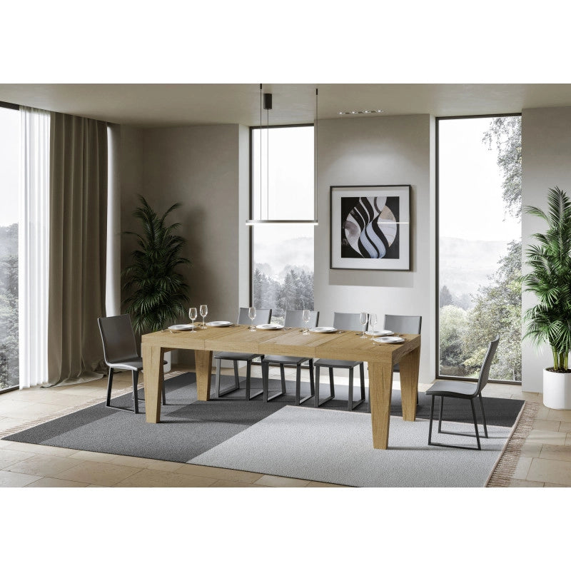 Tavolo allungabile 140/400x90 cm Spimbo Premium - Quercia Natura