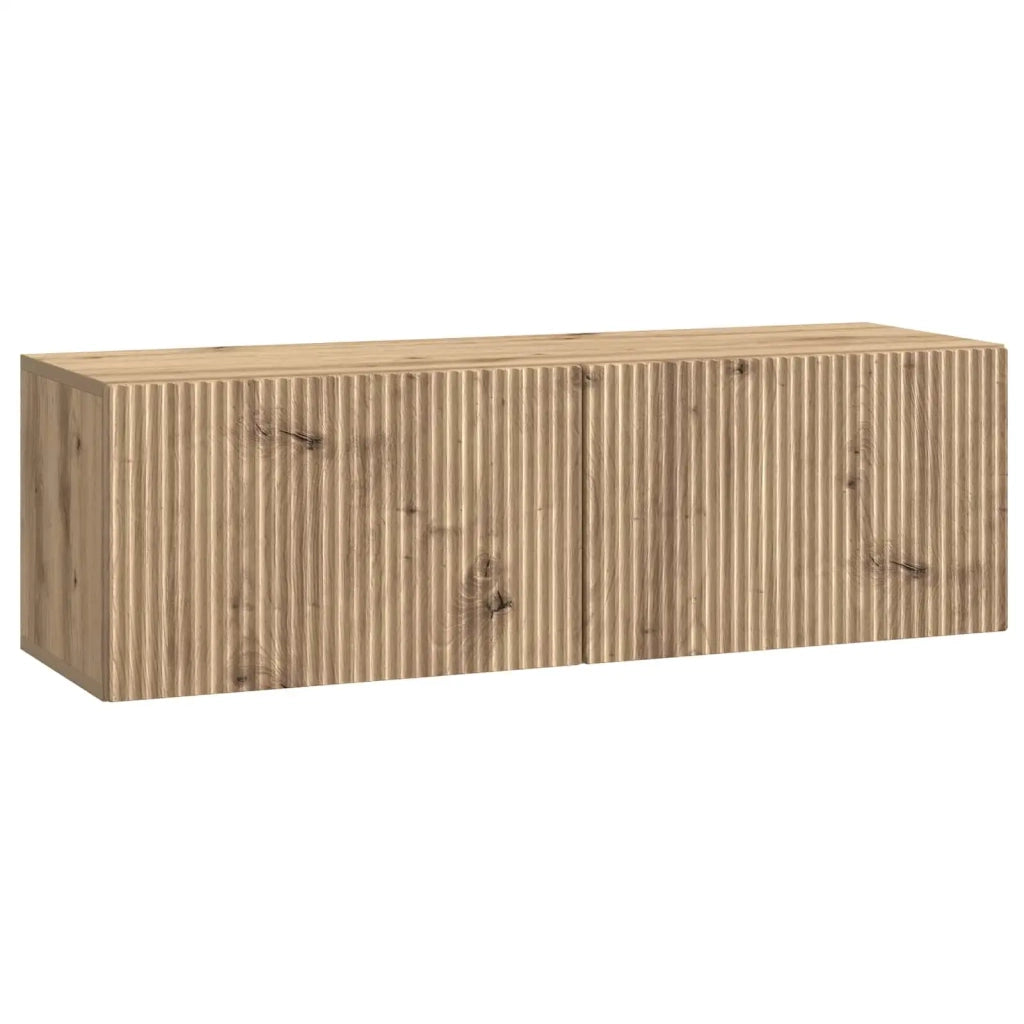 Mobile Porta TV da Muro Rovere Artigianale 98 x 31 x 30 cm
