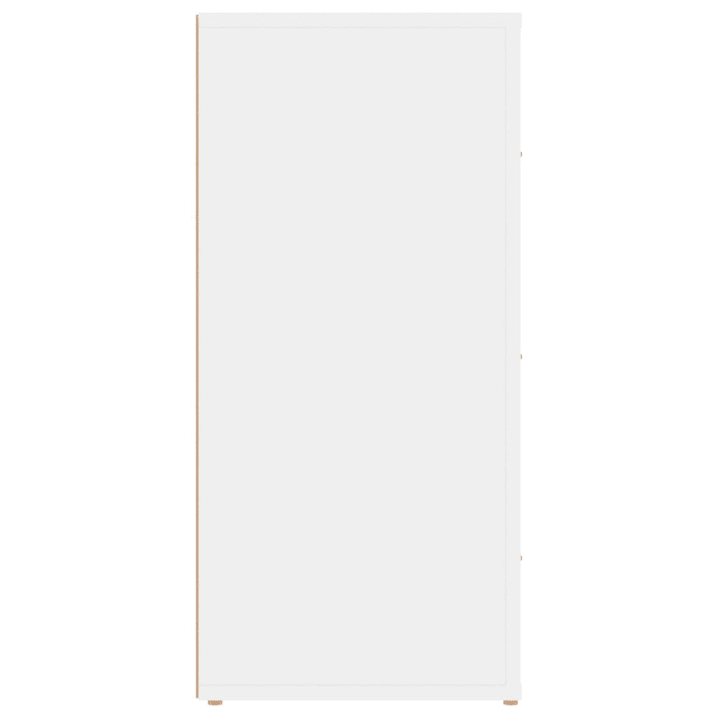 Credenza Bianca 40x33x70 cm in Legno Multistrato cod mxl 17411
