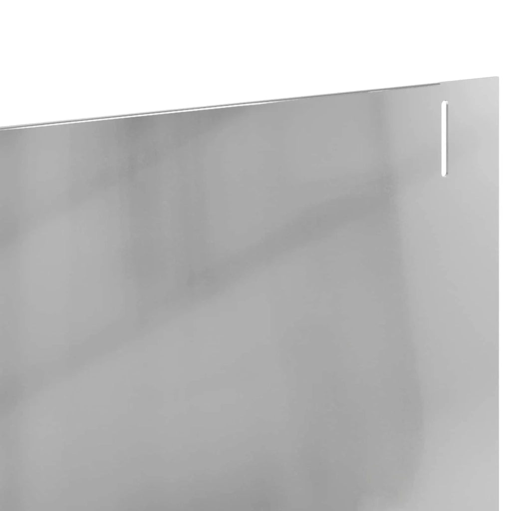 Bordura per Prato 30 pcs 102 x 15 x 4 cm Acciaio Argento 8008780