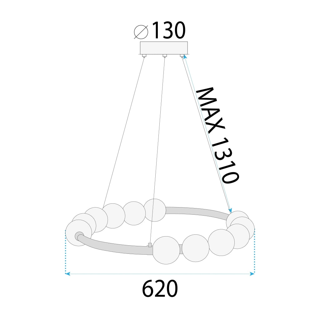 Lampada Led App1553-cp Gold