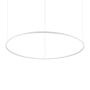 ORACLE SLIM ROUND SOSPENSIONE LED SMD 77W  8150 lm 4000 K D.150CM DIMMERABILE DALI-PUSH BIANCO
