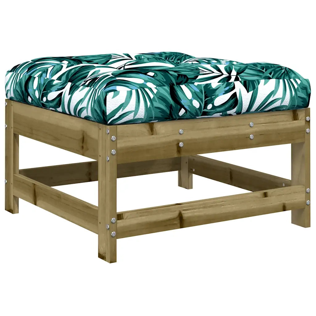 Set Divani da Giardino 3pz | Set Salotto da Giardino con Cuscini Legno Impregnato di Pino