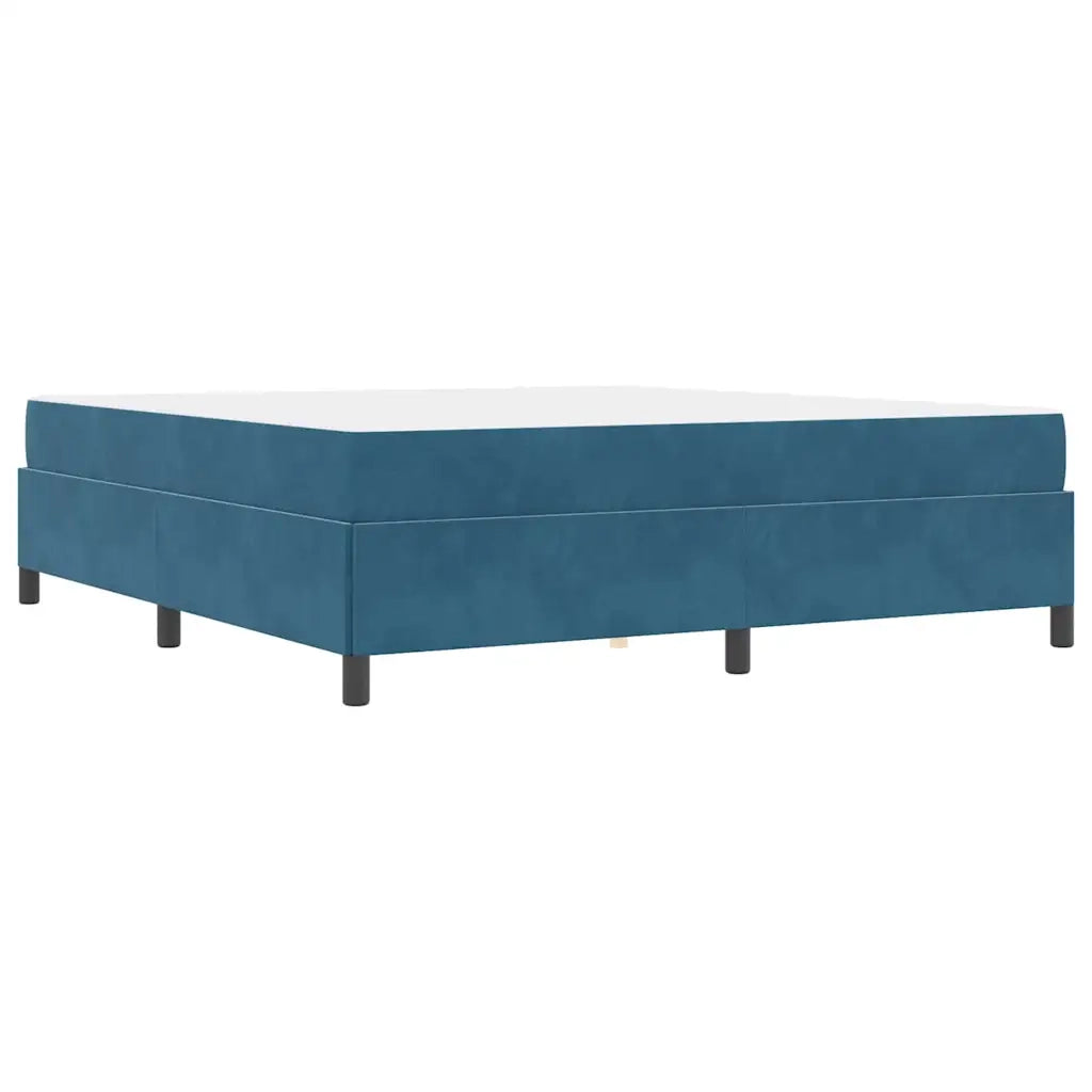 Struttura del letto Blu Scuro 180 x 200 cm Tessuto 3399082
