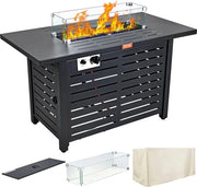 Vasca a Gas - Tavolo da Forno - Tavolo da Forno a Gas - Tavolo da Forno con Coperchio - Lavastoviglie - Dimensioni 109x56x62 - Con Copertura Protettiva - Tavolo da Pranzo