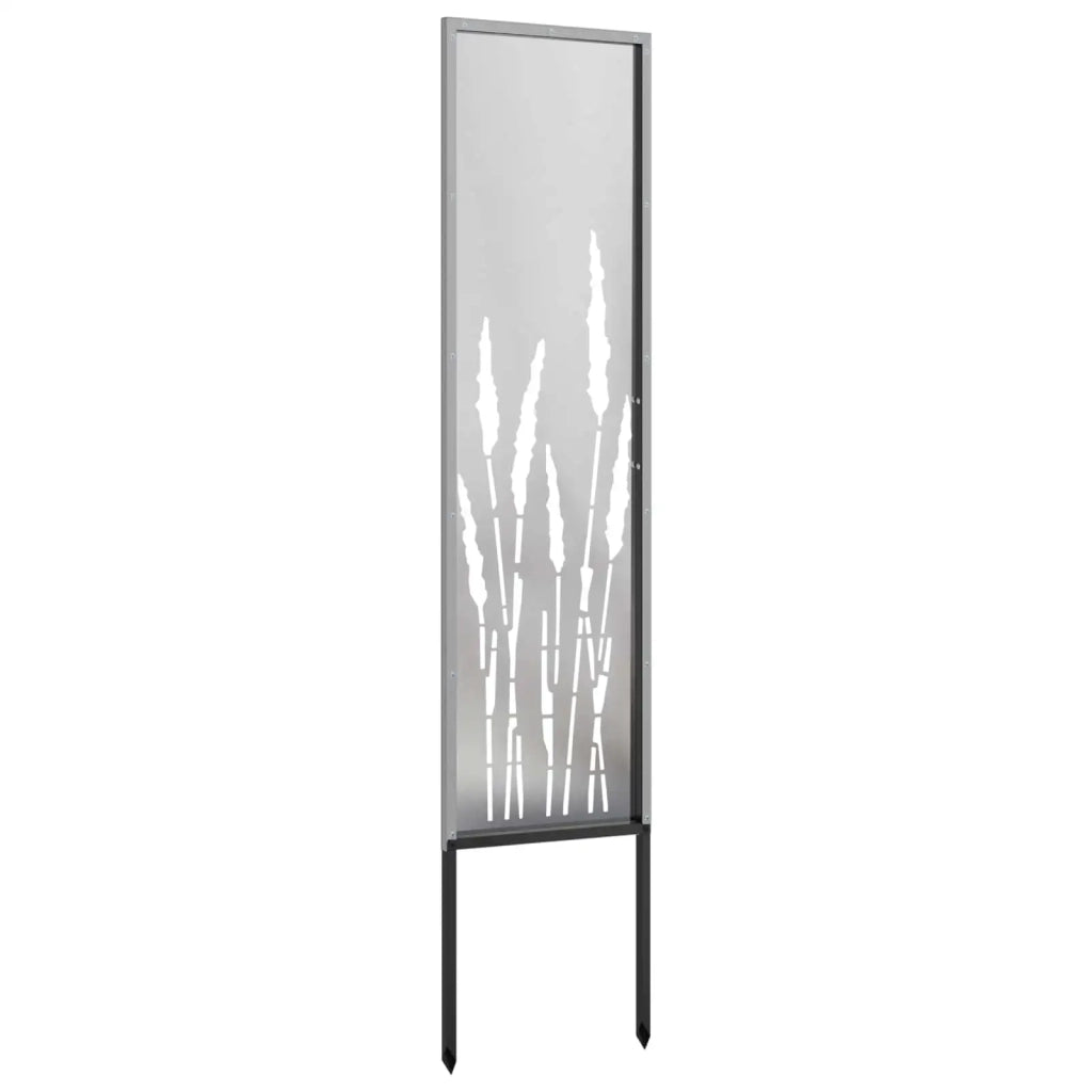 Schermo per privacy in giardino Traforo Argento 32 x 140 cm 876242