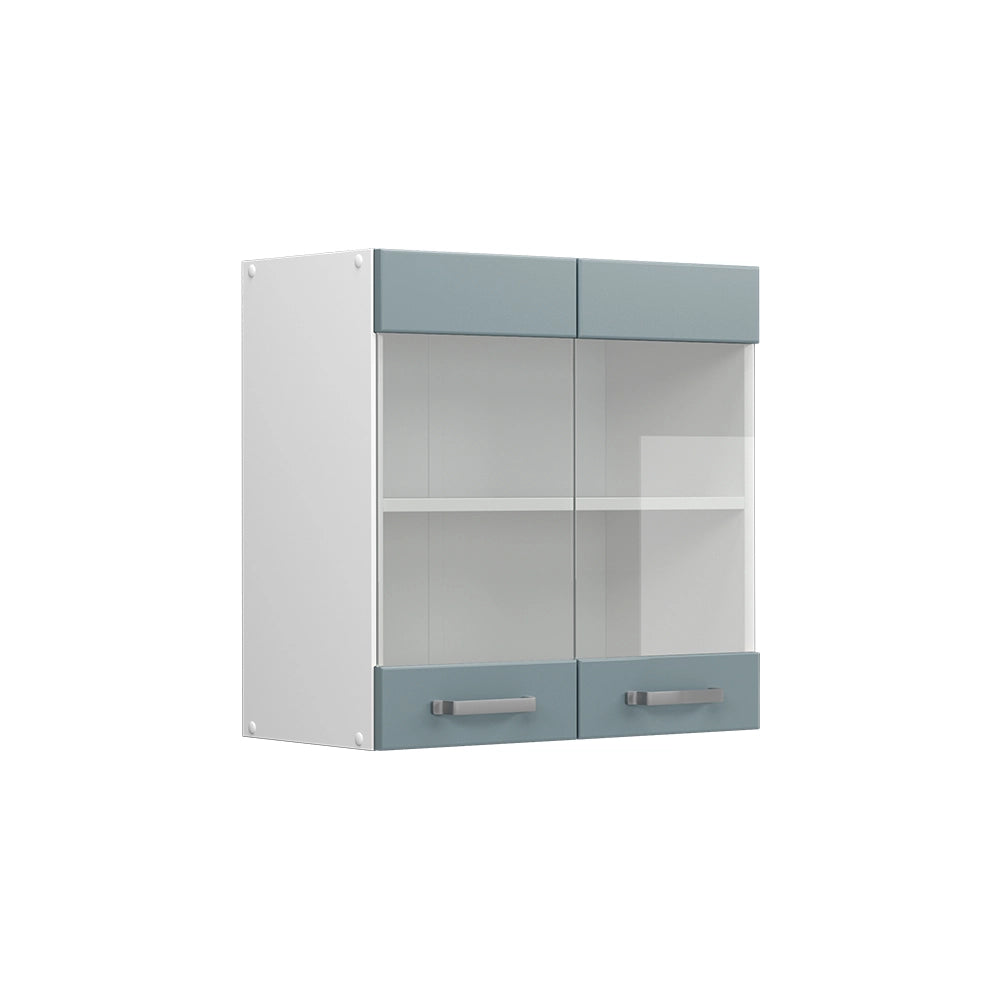 Vicco Frontale cucina Grigio-blu 59.2 x 59 cm frontale del mobile per pensile con vetro