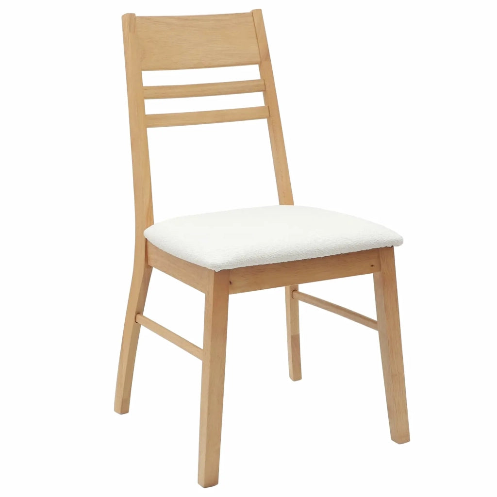 Sedie da pranzo 2 pcs Naturale 43 x 54 x 89 cm 42020446