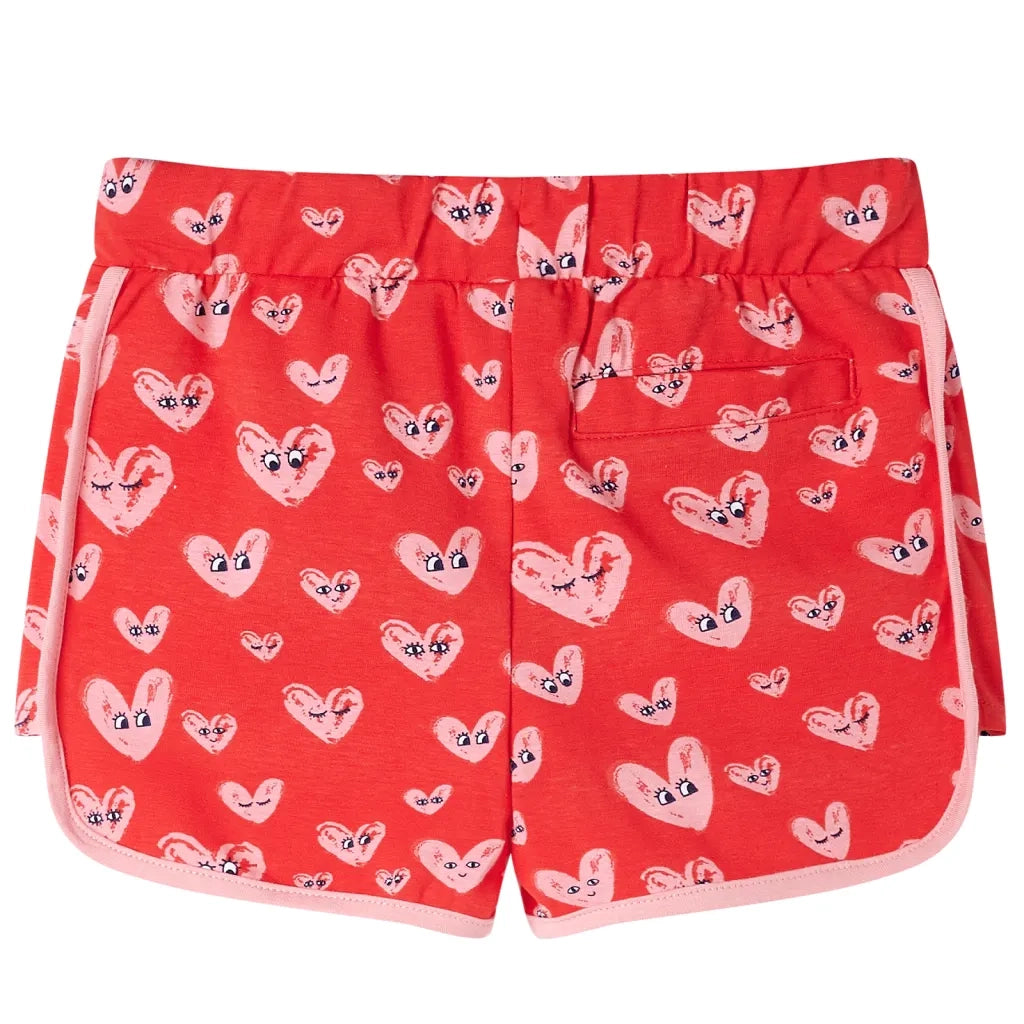 Pantaloncini per Bambini con Coulisse Rossi 116 CFW9661584