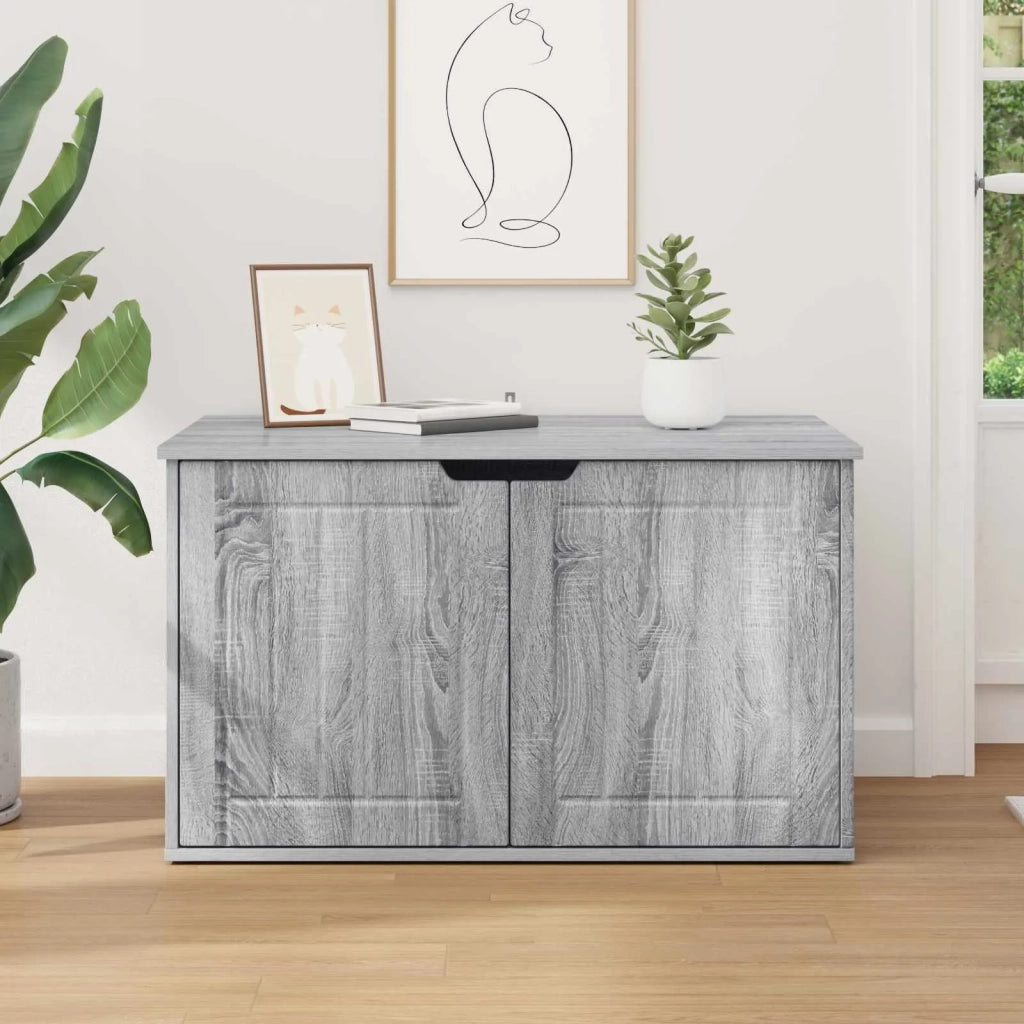 Casa per Gatti Grigio Sonoma 85 x 55 x 50,5 cm CFW7725589