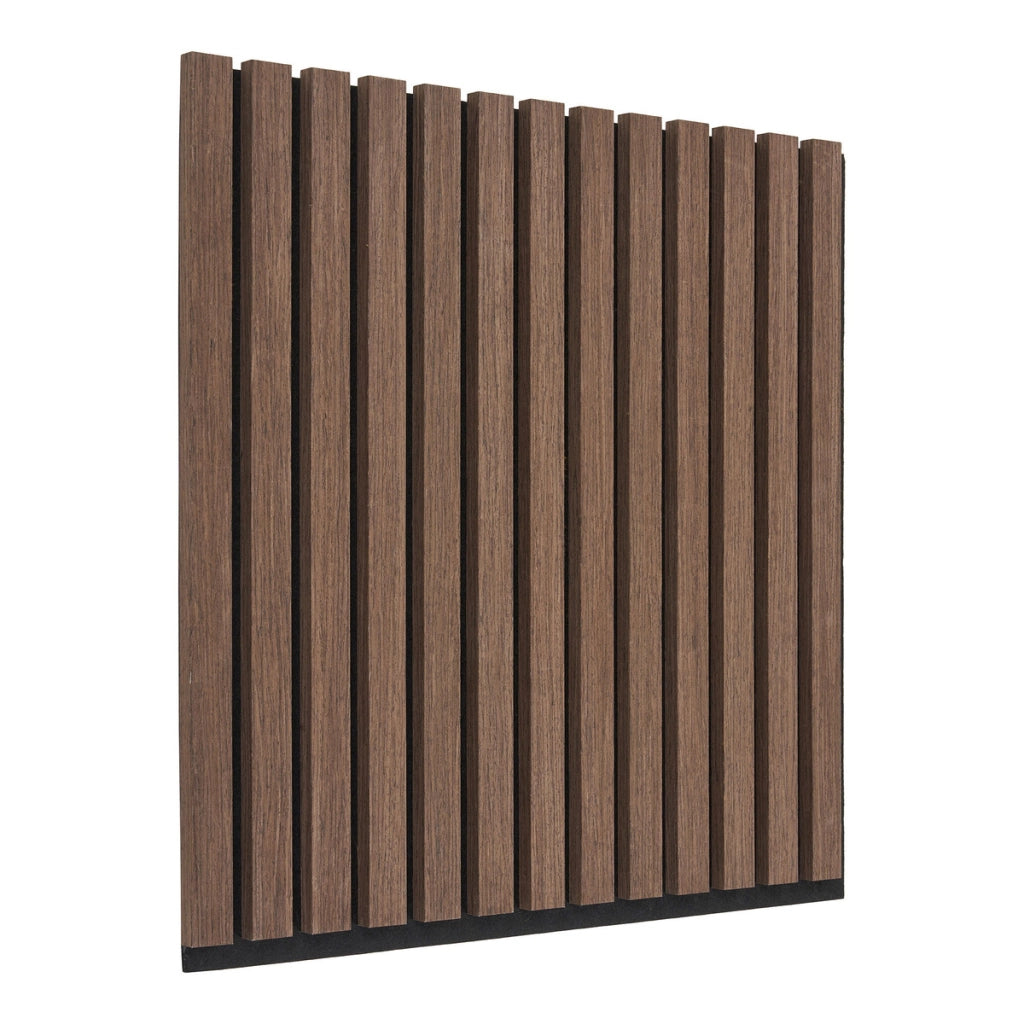 Pannello Acustico Moody 1, Marrone, MDF, 22x520x520 cm