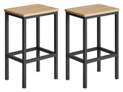 Sgabelli da bar moderni VALORA Sonoma - Stile loft - LBC065B11 x2