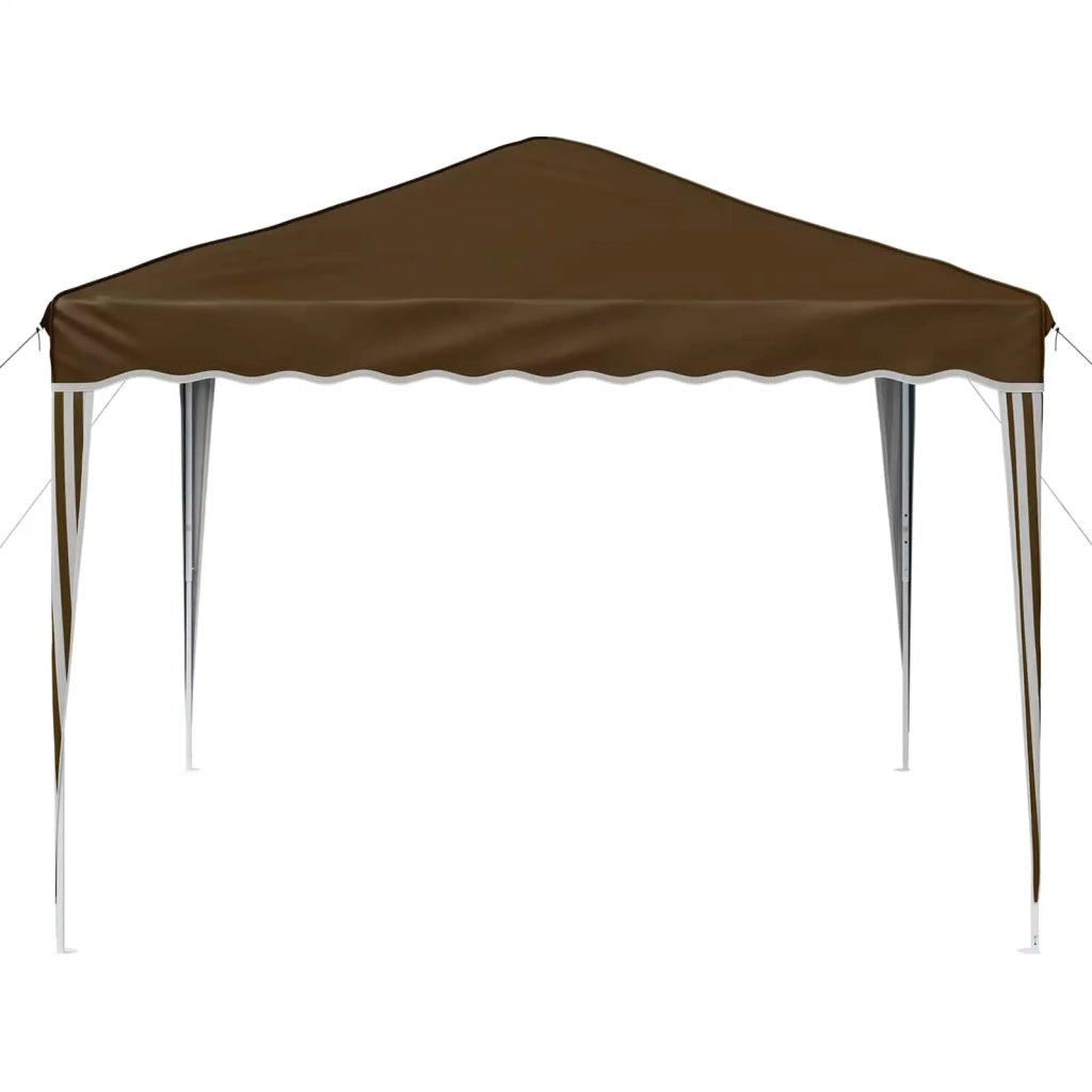 Tenda per feste a pop-up 288 x 288 x 245 cm Tortora