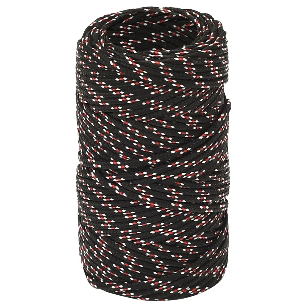Corda per barca Nera 2 mm 25 m in Polipropilene 152317