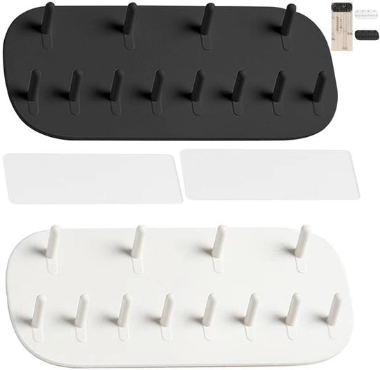 Hanger per catena, 2-in-1, supporto per gioielli, attacco per catena, supporto per gioielli per parete, adatto per armadi, porte, regalo per ragazze e donne
