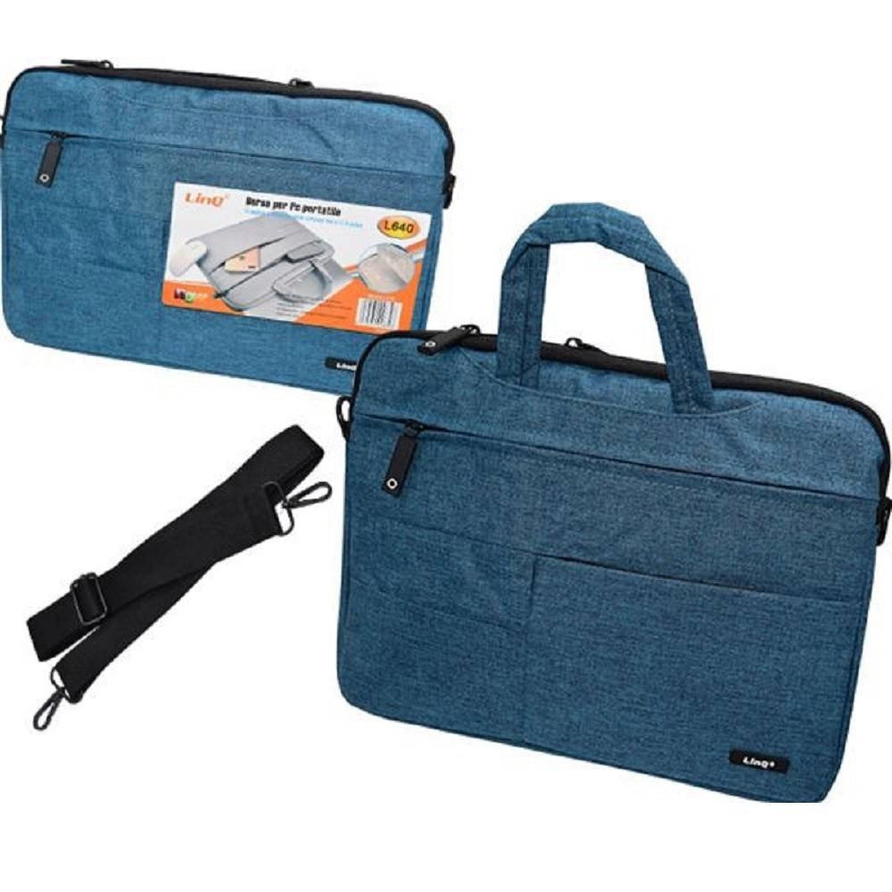 Trade Shop - Custodia Borsa Notebook Portatile Pc Tablet Fino A 11,6″ Manici A Scomparsa L640 -