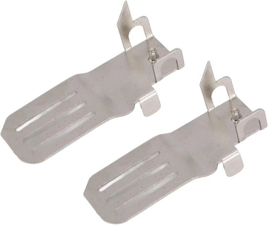Supporto per Meetlint - Clip in Alluminio con Tre Fessure di Installazione per Lavorazione del Legno (Set da 2)