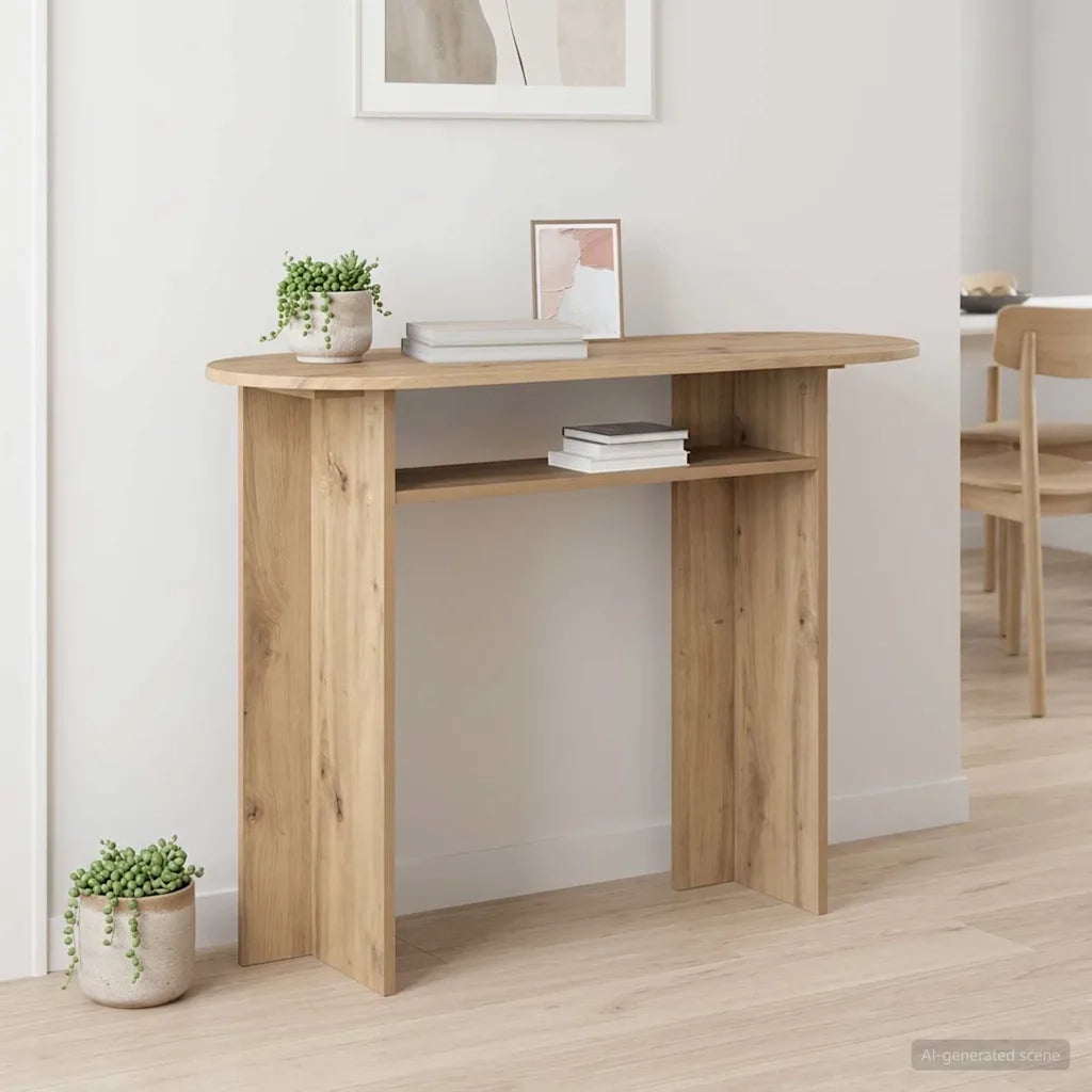 Tavolo consolle Rovere Artigianale 100 x 39,5 x 75 cm