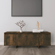 Mobile Porta TV-Mobile per TV-Credenza TV Rovere Fumo 120x30x40,5 cm in Truciolato