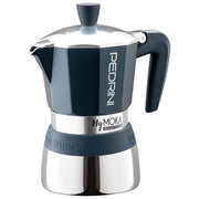 Pedrini Caffettiera MyMoka Induction 6 Tazze Velvet Blue