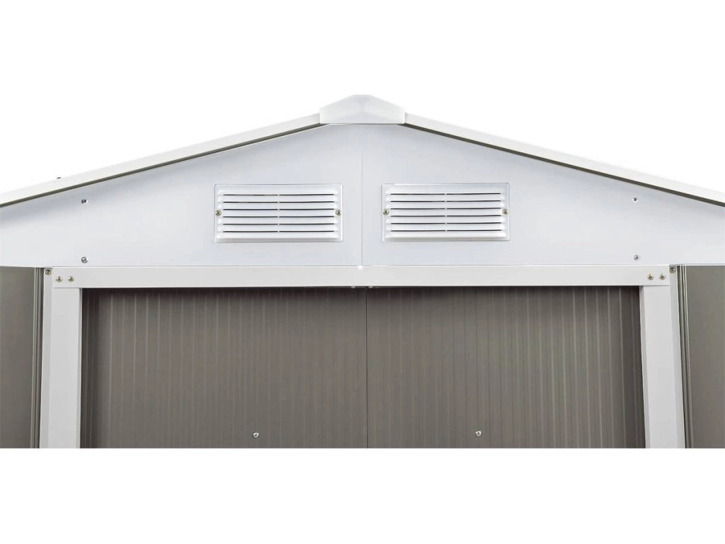 Capanno da giardino in metallo "Dallas"5,29 m²  con copri legna