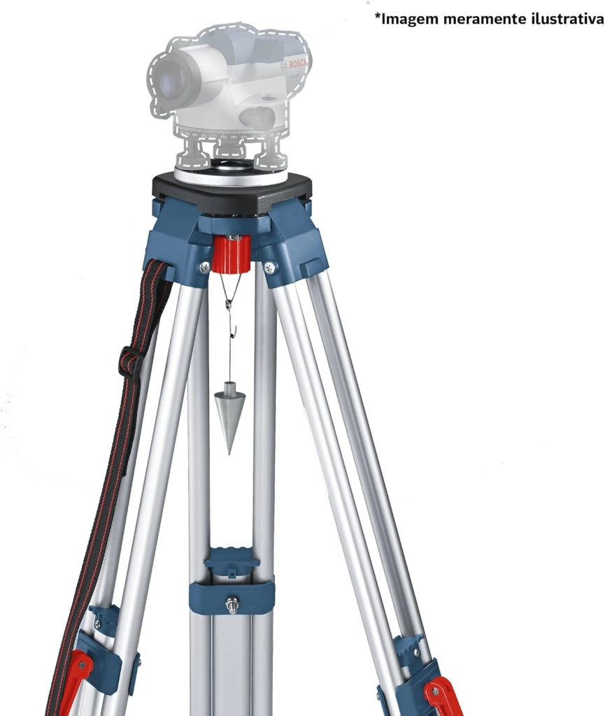 Bosch Professional Treppiede per Laser e Livelle BT 160 (Altezza: 97–160 cm, Filettatura: 5/8")