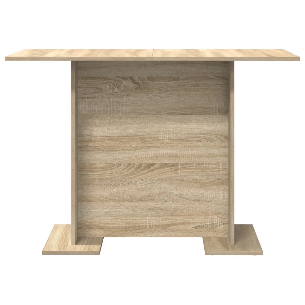Tavolo da pranzo  in rovere Sonoma 110x60x75 cm in legno ingegnerizzato