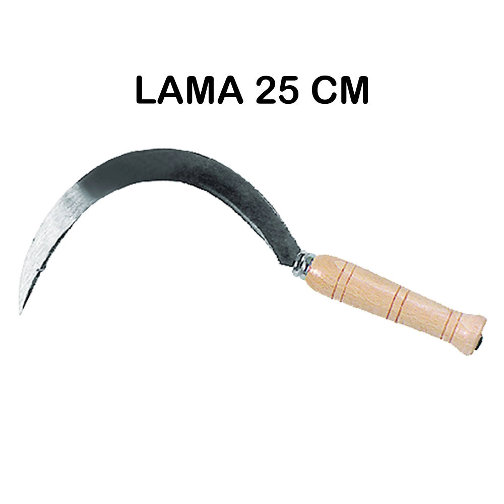 FALCIOLA DENTATA CLASSICA N. 7/0 - lama 25 cm.  - ORSATTI