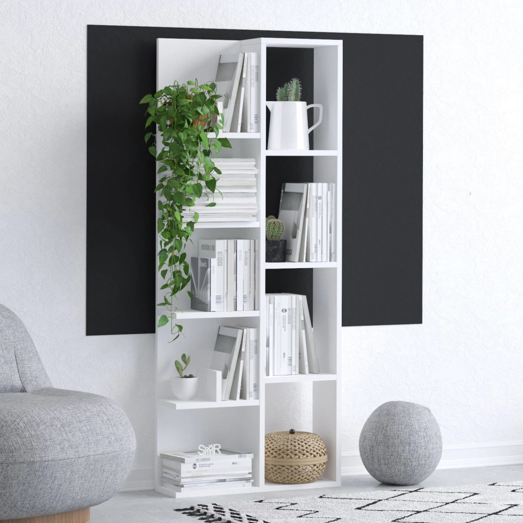 Libreria in legno "Viva" - 60 x 18 x 150 cm - Bianco