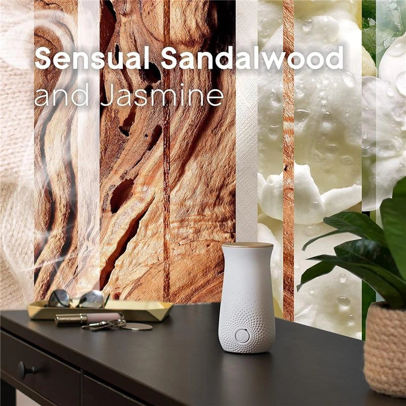 GLADE SENSE & SPRAY DEODORANTE PER AMBIENTI CON SENSORE DI MOVIMENTO SANDALO BALI E GELSOMINO 2 RICARICHE X 18 ML