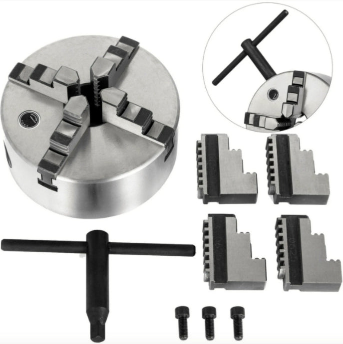 MANDRINO AUTOCENTRANTE 4+4 GRIFFE – Ø 250mm PER TORNIO