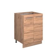 Vicco Mobiletto base cucina Quercia dorata 60 cm senza piano di lavoro