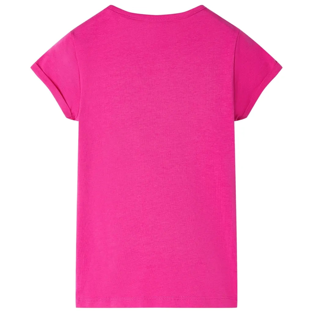 Maglietta da Bambina Rosa Scuro 116cod mxl 117274