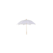 Ombrello pizzo bianco cm ø60x44