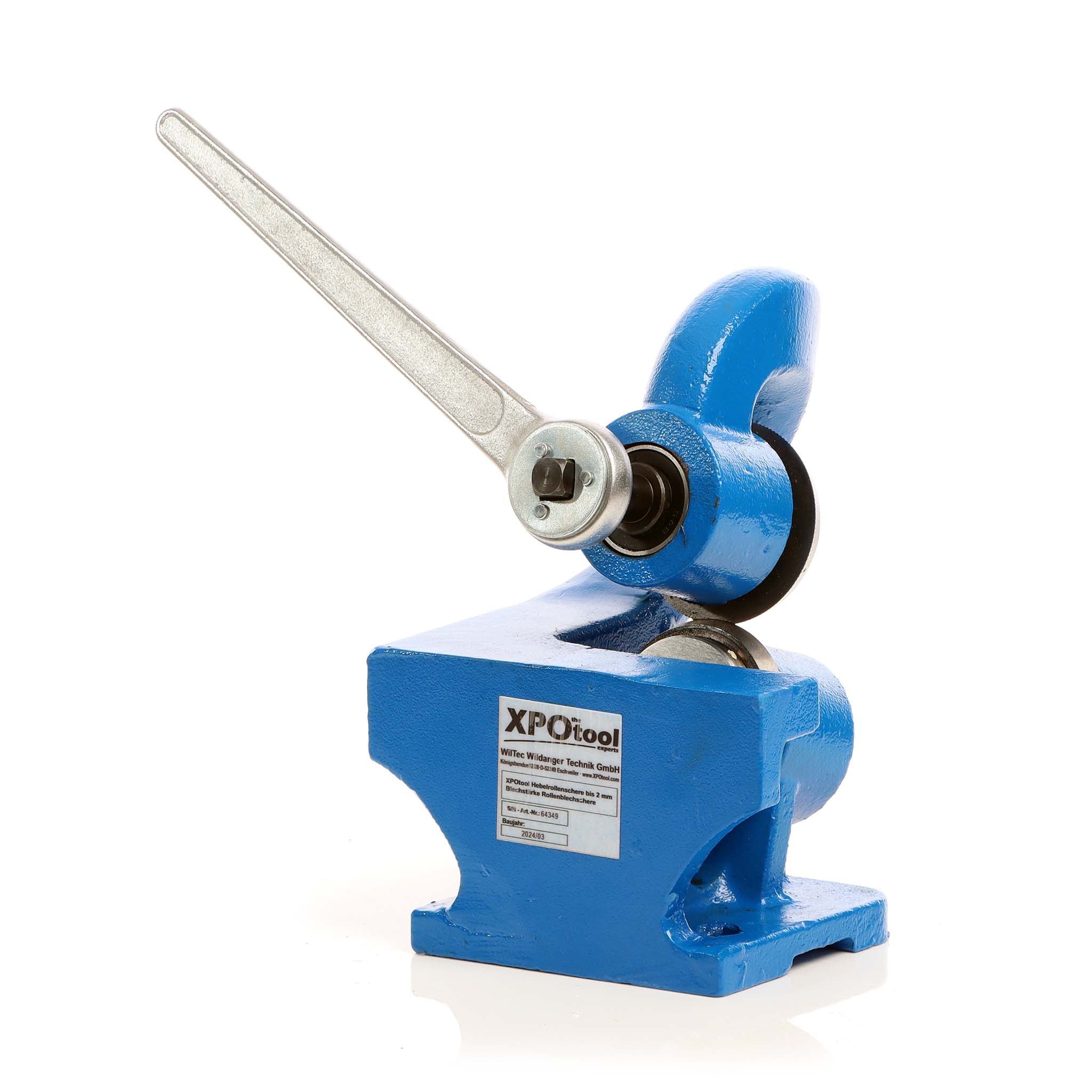 Cesoie a rullo con leva Per lamiere fino a 2 mm di spessore Cesoia a disco per lamiera