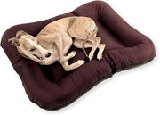 Grosso Cuscino per Cani XXL - Impermeabile e Lavabile Lettino per Cani Grandi - 80x60 Marrone