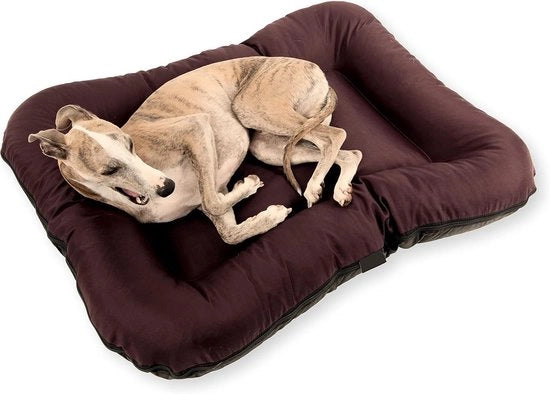 Grosso Cuscino per Cani XXL - Impermeabile e Lavabile Lettino per Cani Grandi - 80x60 Marrone
