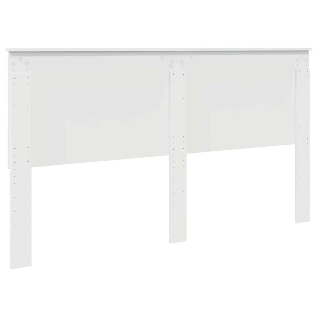 Testiera Bianco Lucido 100 cm Legno ingegnerizzato 887609