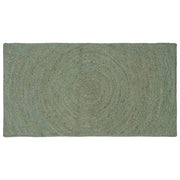 Tappeti per area Verde Oliva 60 x 110 cm Juta