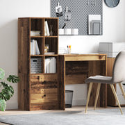 Scrivania con spazio di archiviazione Legno Vecchio Legno ingegnerizzato