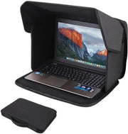Ombrello solare per laptop, ombrello solare leggero per laptop, adatto per lavoro all'aperto, ombrello solare pieghevole e portatile per protezione della visuale.