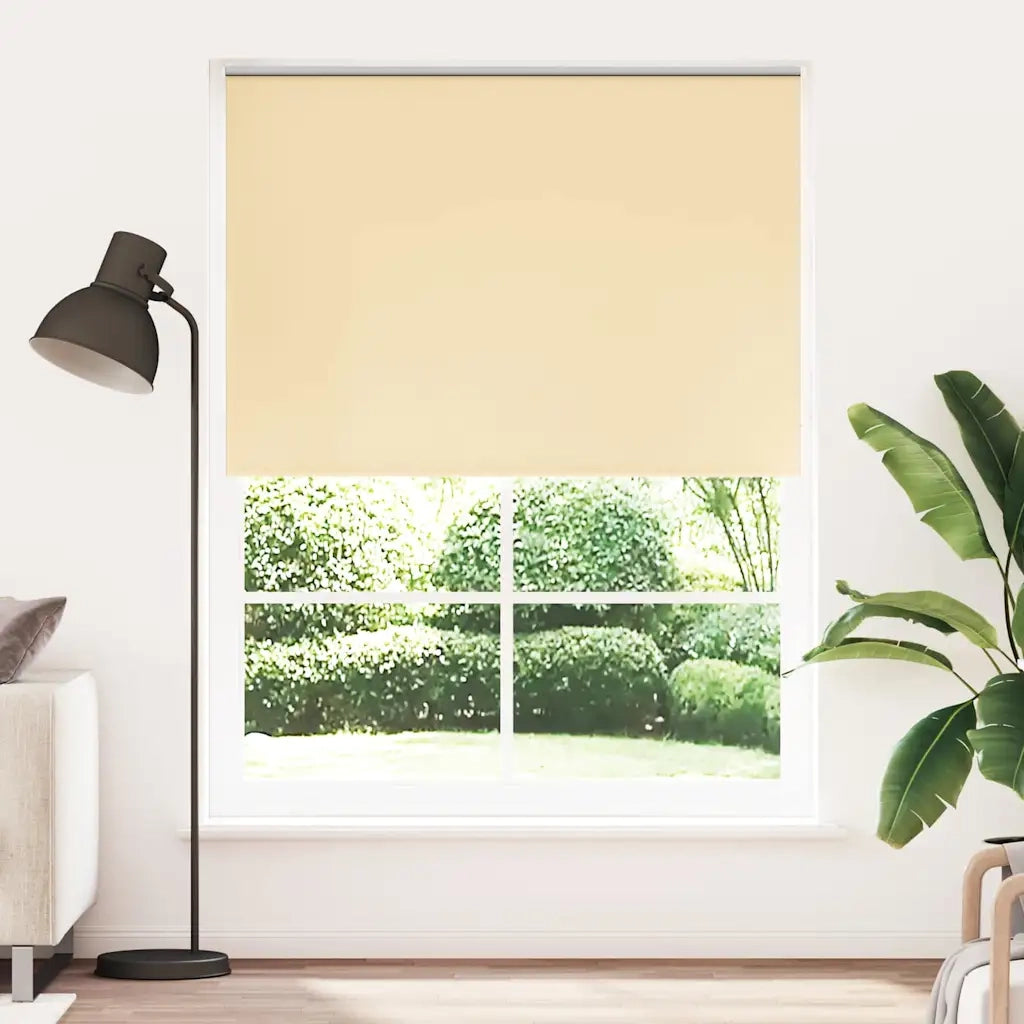 Tenda a rullo oscurante 144,4x230 cm Tessuto Larghezza 140 cm beige 240170